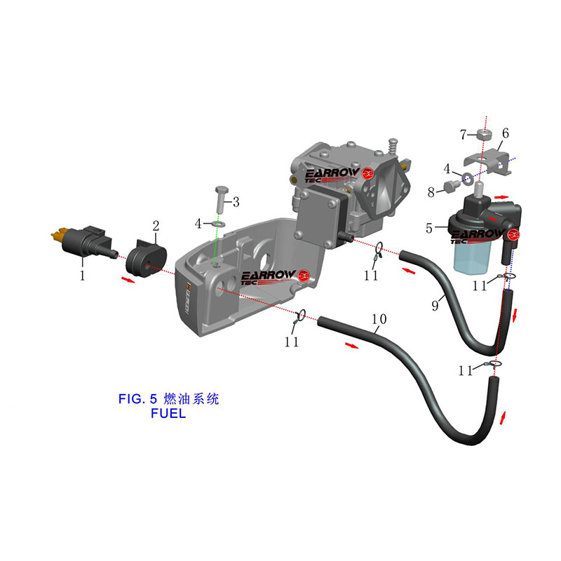 FIG.5 ASSY BAHAN BAKAR