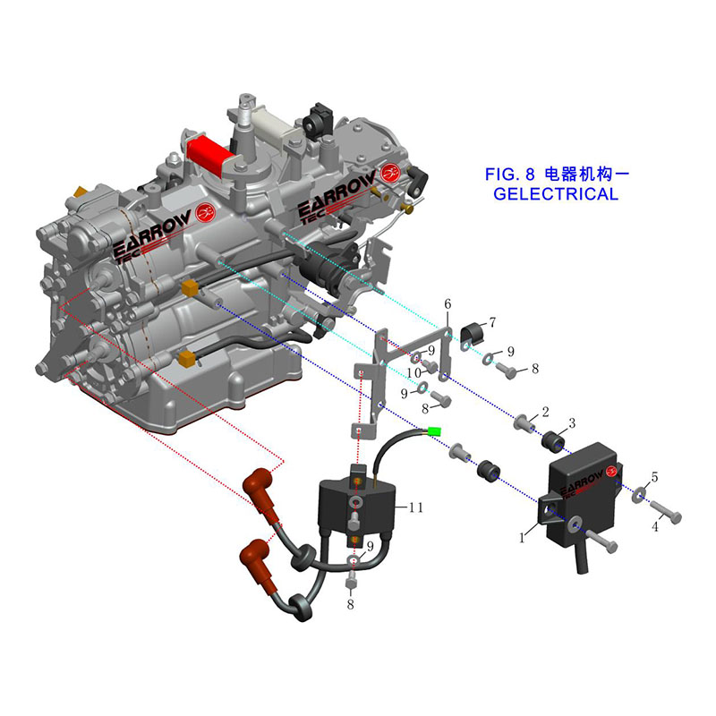FIG.8 ASSY GELEKTRIK.
