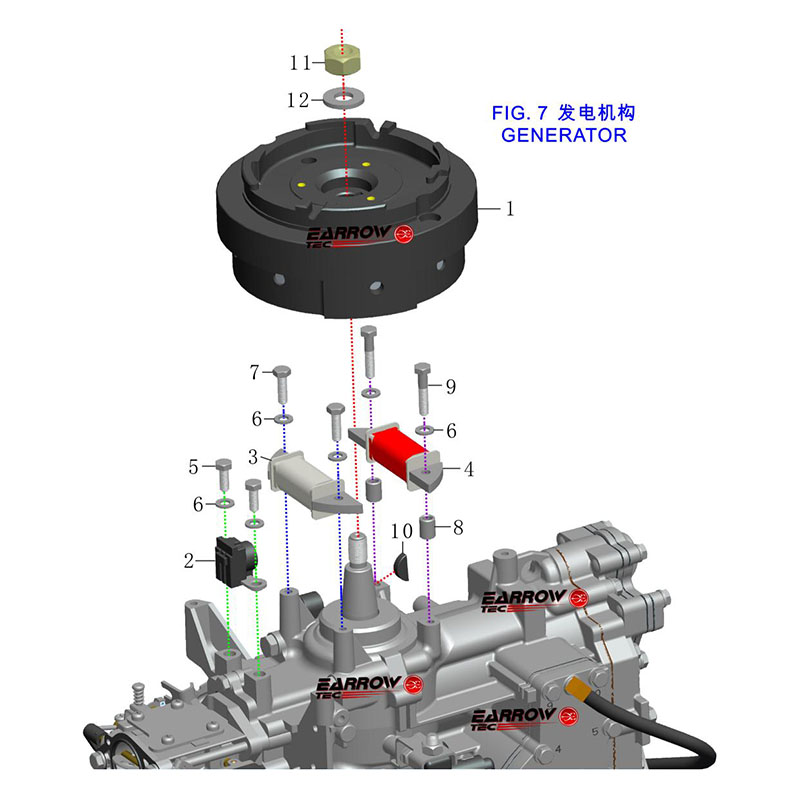Gambar.7 GENERATOR ASSY